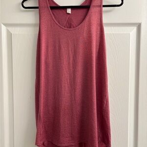Lululemon Athletica Pink Sleeveless Relaxed Tank Top